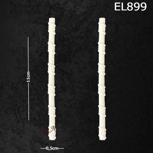 elastiko-diakosmitiko-NikArt_EL-899-1 Ελαστικό στοιχείο  0,5x11cm  - EL899 - Image 2