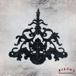 Ελαστικό στοιχείο 11x11cm (Black)- EL2486