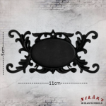 Ελαστικό στοιχείο 11×5cm  (Black) --- EL2573 - Image 2