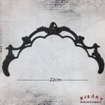 Ελαστικό στοιχείο 22x9cm (Black)- EL2596 - Image 2