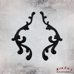 Ελαστικό στοιχείο 6x10cm 2τεμ.(Black)- EL2747 - Image 2