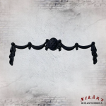 Ελαστικό στοιχείο 14x4cm (Black)--- EL2761