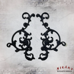 Ελαστικό στοιχείο 9x12cm 2τεμ.(Black)- EL2792 - Image 2