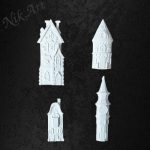 Ελαστικό στοιχείο σπιτάκια σετ 4τεμ.- EL904