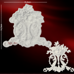 Καλούπι σιλικόνης Nik-Art 15,5x14,5cm-KA1424