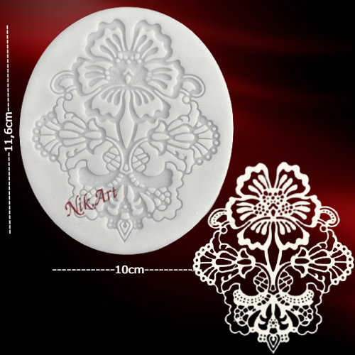 Καλούπι σιλικόνης Nik-Art 10x11,6cm -KA1450