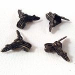 Μεταλλικά Ποδαράκια  40x30mm  4 Τεμ (MA102)