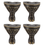 Μεταλλικά ποδαράκια   29x27mm   4 τεμάχια (MA112)