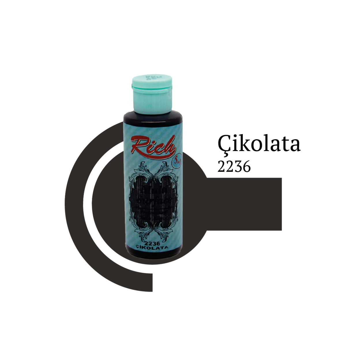 Multi Surface Paint Rich 130ml-Chocolate(MS2236) - Image 2