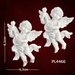 Πολυεστερικό αντικείμενο 6,5x8,5cm 2τεμ.- PL4466 - Image 2