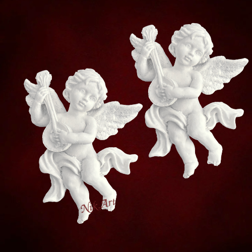 Πολυεστερικό αντικείμενο 6,5x8,5cm 2τεμ.- PL4466