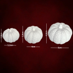 Πολυεστερικό αντικείμενο 2,8x3,2-3,8x4-4,8x5cm 3τεμ.  - PL4470 - Image 2