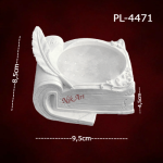 Πολυεστερικό αντικείμενο Y4,5xM9,5xΠ8,5cm - PL4471 - Image 2