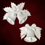 Πολυεστερικό αντικείμενο σετ 2τεμ. 9x11cm  - PL4502