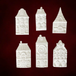 Πολυεστερικό αντικείμενο σετ 6τεμ. 3,5x8cm  - (PL4505)