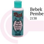 Multi Surface Paint Rich 130ml-Baby Pink(MS2138) - Image 2