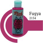Multi surface paint Rich 130 ml ,Fuchsia-MS2154 - Image 2