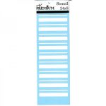 Stencil Art Premium - 24x8cm (ST115)