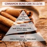 Άρωμα για κερί & reed diffuser CINNAMON BUNS **-AR3112/35