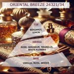 Άρωμα για κερί-reed diffuser  ORIENTAL BREEZE**-AR24321/34