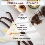 Άρωμα για κερί-reed diffuser  VANILLA KAYAL**-AR1224-N/35