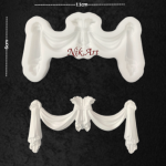 Καλούπι σιλικόνης Nik-Art 11x6cm-KA1375 - Image 2