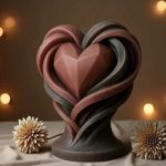 Καλούπι Σιλικόνης Καρδιά-KS6308