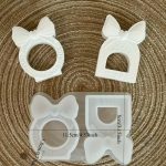 Καλούπι σιλικόνης Φιογκάκια-Καραμελίτσες 2σχέδια  -KS6359 - Image 2