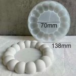 Καλούπι Σιλικόνης Δίσκος Στρόγγυλο -KS6244 - Image 2