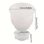 Καλούπι Σιλικόνης Βαζάκι με καπάκι -KS6252 - Image 3