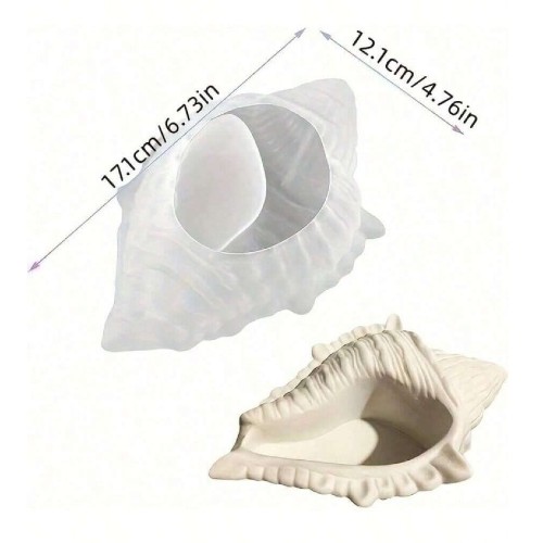 Καλούπι-σιλικόνης-Silicone-Mold-KS6255-1 Καλούπι Σιλικόνης Κοχύλι -KS6255 - Image 2