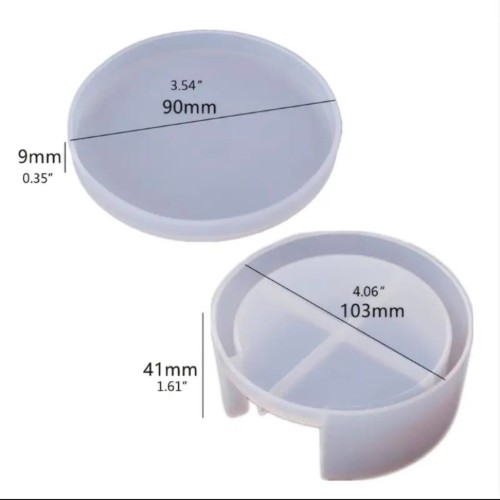 Καλούπι-σιλικόνης-Silicone-Mold-KS6268-1 Καλούπι Σιλικόνης Σουβέρ με βάση -KS6268 - Image 2