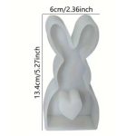 Καλούπι Σιλικόνης Κουνελάκια (2 ΣΧΕΔΙΑ)-KS8565 - Image 3