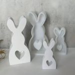 Καλούπι Σιλικόνης Κουνελάκια (2 ΣΧΕΔΙΑ)-KS8565