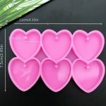 Καλούπι Σιλικόνης Καρδιά -KS6257 - Image 3