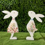 Καλούπι Σιλικόνης  Ζευγάρι Κουνελιών 3D -KS8570