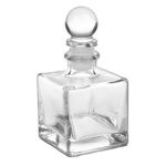 Μπουκάλι Γυάλινο Διάφανο  με Πώμα Μπίλια 50ml  4,5x4,5x9 cm (GB5058)