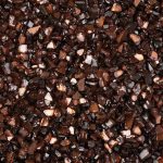 Πέτρες γυάλινες διακοσμητικές 1-4 mm, καφέ 100gr-DK3060