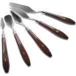 Σπατουλες ζωγραφικής μεταλλικές, σετ 5τεμ.- ST2494