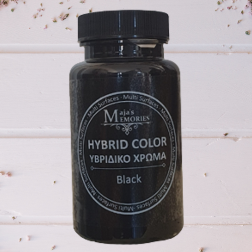 Υβριδικό χρώμα Maja’s Memories, 120ml, Black-MD3560