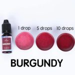 Χρώμα υγρό για κερί (Burgundy)- XK5403