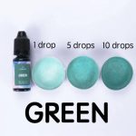 Χρώμα υγρό για κερί (Green)- XK5393