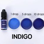 Χρώμα υγρό για κερί (Indigo)- XK5400