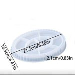 Καλούπι Σιλικόνης Δίσκος με Ρίγες -KS6282