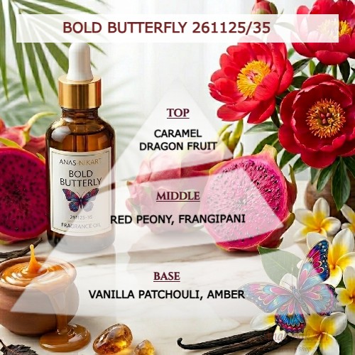 Άρωμα για κερί & reed diffuser BOLD BUTTERFLY CAN** 261125/35