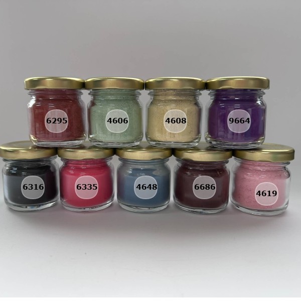 Σετ Χρωστικές σε σκόνη (pigment) 9x20gr-NP1827