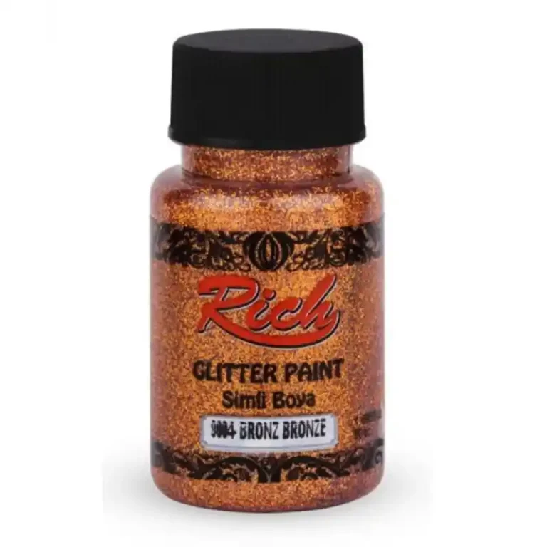 Rich 50ml Χρώμα Glitter Διαφανές 4452 Bronze