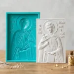 Καλούπι Σιλικόνης Αγιος Ιωάννης ο Ρώσος 13x17cm-NikArt Premium