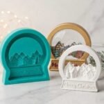 Καλούπι Σιλικόνης «Χριστουγεννιάτικο Χωριό-Merry Christmas» – NikArt Premium