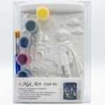 NikArt Craft Kit «Ο Μικρός Πρίγκιπας των Αστεριών» - Παιδικό Σετ Ζωγραφικής με Ανάγλυφο Κάδρο